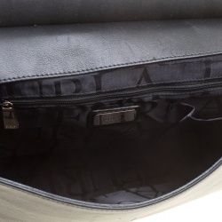 Pre Owned Furla Black/Red Leather Cortina Top Handle Bag