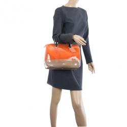 Pre Owned Furla Tricolour Candy Satchel