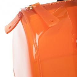 Pre Owned Furla Tricolour Candy Satchel