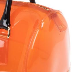 Pre Owned Furla Tricolour Candy Satchel