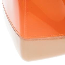 Pre Owned Furla Tricolour Candy Satchel