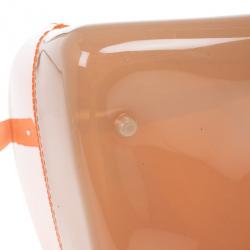 Pre Owned Furla Tricolour Candy Satchel