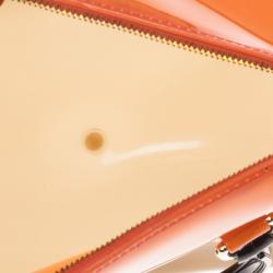 Pre Owned Furla Tricolour Candy Satchel