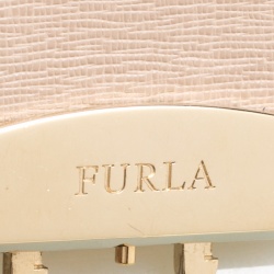 Pre Owned Furla Multicolor Glossy Rubber and Leather Candy Satchel