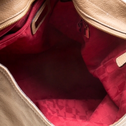 Pre Owned Furla Brown Leather Arcadia Hobo