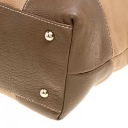 Pre Owned Furla Brown Leather Arcadia Hobo