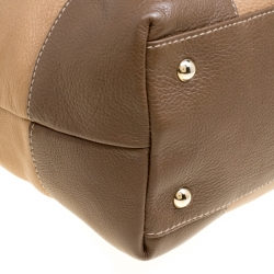 Pre Owned Furla Brown Leather Arcadia Hobo