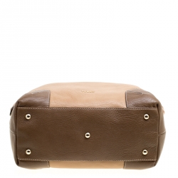 Pre Owned Furla Brown Leather Arcadia Hobo