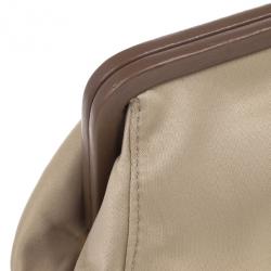 مملوكة مسبقًا Furla Taupe Evening Clutch