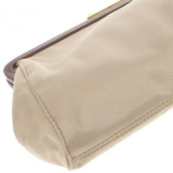 مملوكة مسبقًا Furla Taupe Evening Clutch