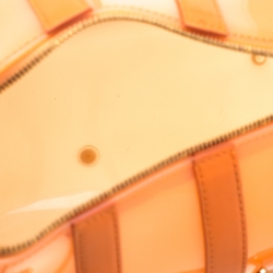 Pre Owned Furla Multicolor Rubber and Leather Candy Satchel