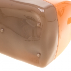 Pre Owned Furla Multicolor Rubber and Leather Candy Satchel