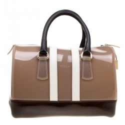 Pre Owned حقيبة ساتشل فرولا كاندي جلد ومطاط متعددة الألوان