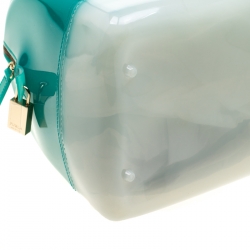 Pre Owned حقيبة ساتشل فرولا كاندي مطاط ثلاثي اللون