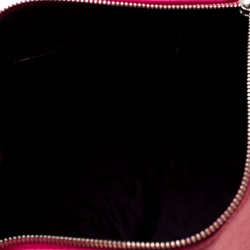 Pre Owned Furla Fuchsia Leather Satchel