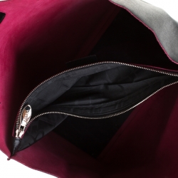 Pre Owned Furla Black Leather Small Jucca Tote