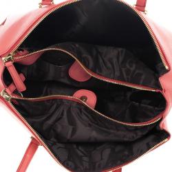 Pre Owned Furla Pink Lotus Tote 