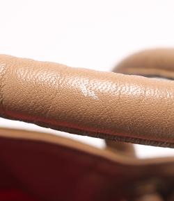 Pre Owned Furla Brown Leather Shoulder Bag 