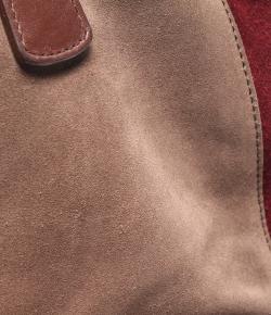 Pre Owned Furla Bi-Color Leather Everyday Bag