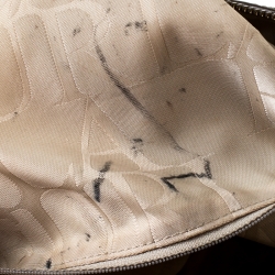 Pre Owned Furla Light Brown Saffiano Leather D-light Satchel