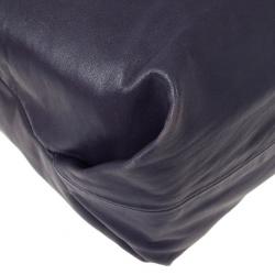 مملوكة مسبقًا Furla Blue Metallic Leather Elisabeth Hobo