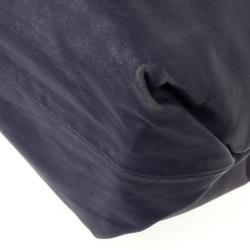 مملوكة مسبقًا Furla Blue Metallic Leather Elisabeth Hobo