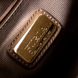 مملوكة مسبقًا حقيبة كروس فورلا متروبوليس جلد بني فاتح