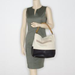 Pre Owned Furla Laila Medium Colorblock Hobo