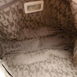 Pre Owned Furla Laila Medium Colorblock Hobo