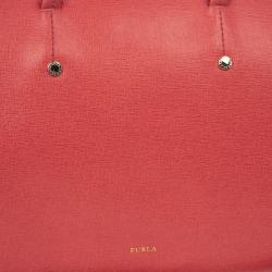 مملوكة مسبقًا Furla Coral Leather 'Arianna' Satchel