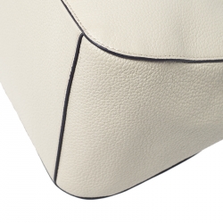 Pre Owned Furla Beige Leather Giada Satchel