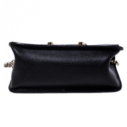 مملوكة مسبقًا Furla Black Leather Metropolis Crossbody Bag