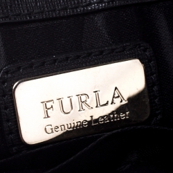 مملوكة مسبقًا Furla Black Leather Metropolis Crossbody Bag