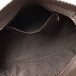 Pre Owned Furla Light Brown Leather Shoulder Bag