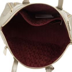 Pre Owned Furla Onyx Pebbled Leather 'Amazzone' Zip Hobo