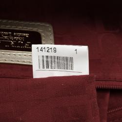 Pre Owned Furla Onyx Pebbled Leather 'Amazzone' Zip Hobo