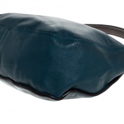 Pre Owned Furla Tricolor Leather Zip Hobo