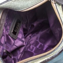 Pre Owned Furla Tricolor Leather Zip Hobo