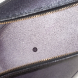 Pre Owned Furla Metallic Purple Rubber Candy Satchel