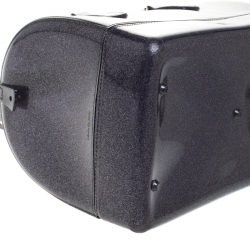 Pre Owned Furla Metallic Purple Rubber Candy Satchel