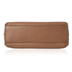 مملوكة مسبقًا Furla Brown Leather Make Up Pouch