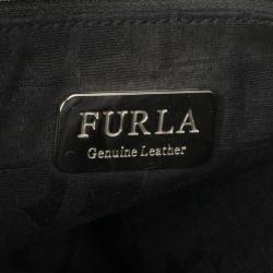 Furla Onyx Leather 'Hope' Shoulder Bag