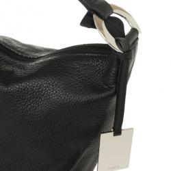 Furla Onyx Leather 'Hope' Shoulder Bag