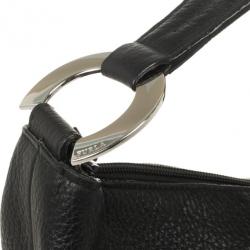 Furla Onyx Leather 'Hope' Shoulder Bag