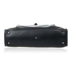 Pre Owned Furla Black Leather Limited Edition Handbag