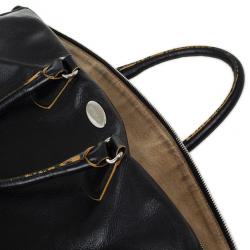 Pre Owned Furla Black Leather Limited Edition Handbag