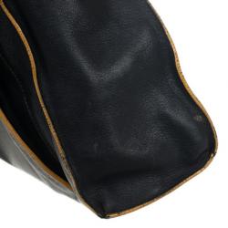 Pre Owned Furla Black Leather Limited Edition Handbag