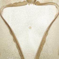 Pre Owned Furla Silver Glitter Candy Rubber Satchel