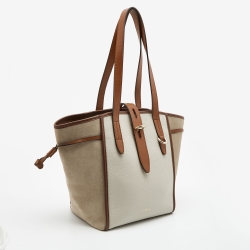 Pre Owned Furla Beige/Cream Leather Toni Perla Tote