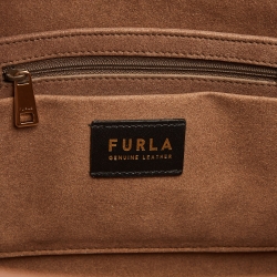Pre Owned Furla Beige/Cream Leather Toni Perla Tote